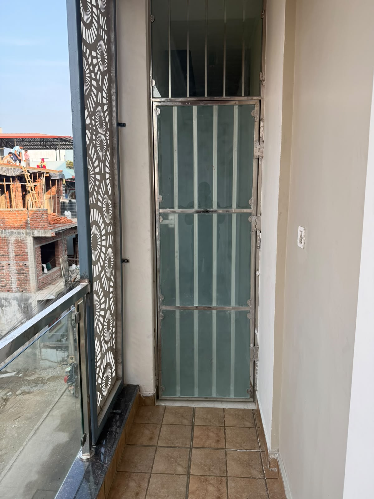 Steel door work