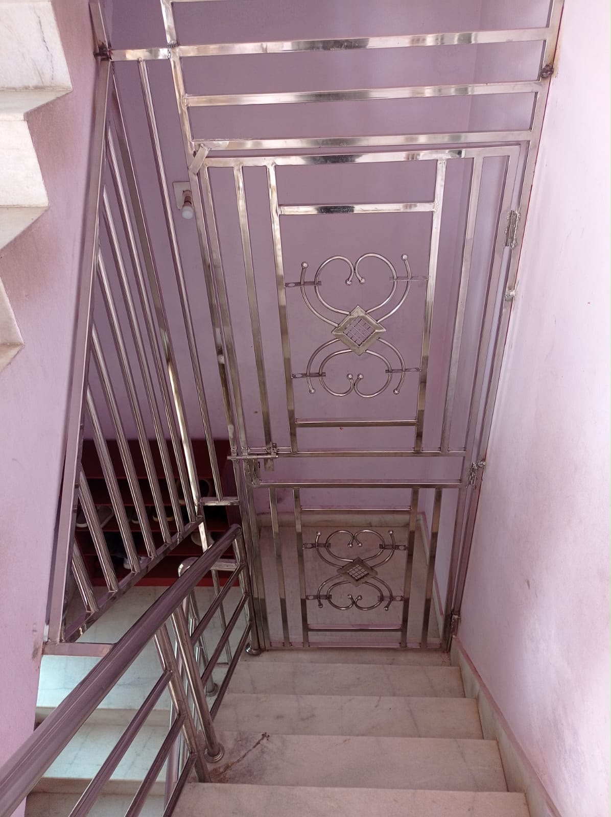 Steel door installation